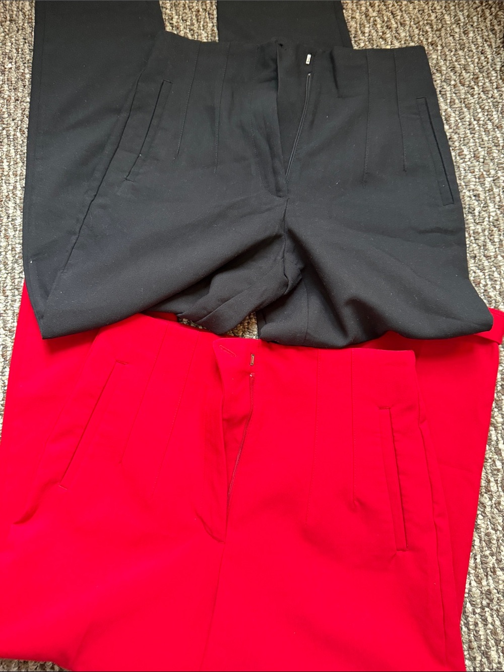 2 Zara  Straight-Fit ankle Pants